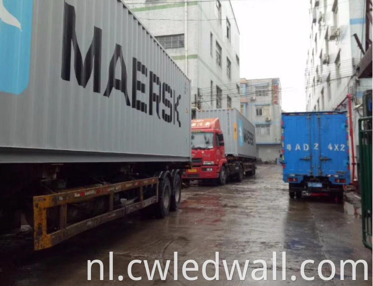 Led Wall Loading container